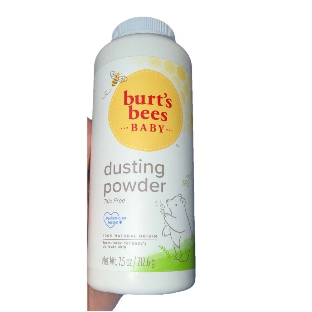 Burt's Bees Baby Dusting Powder 7.5oz Talc Free New